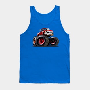 Cartoon monster truck Tank Top